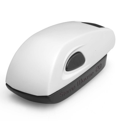 Stamp Mouse 20 Wit