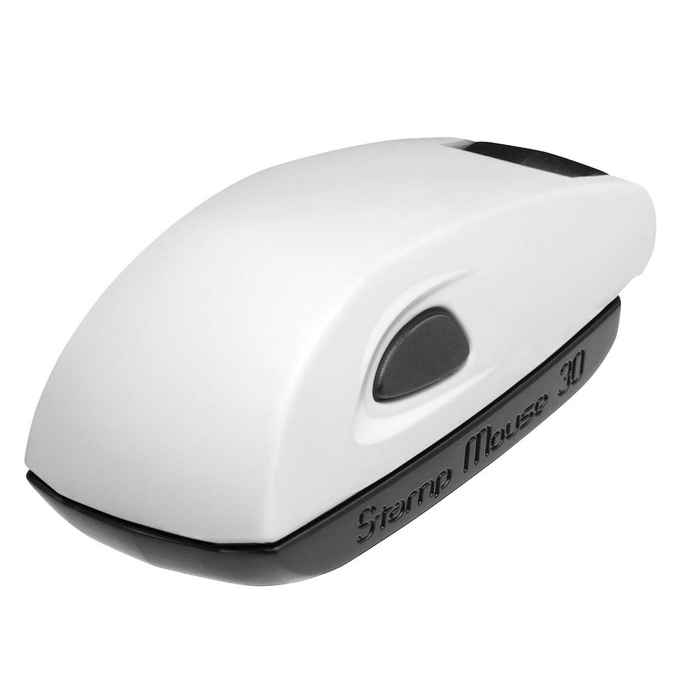 Stamp Mouse 30 Wit
