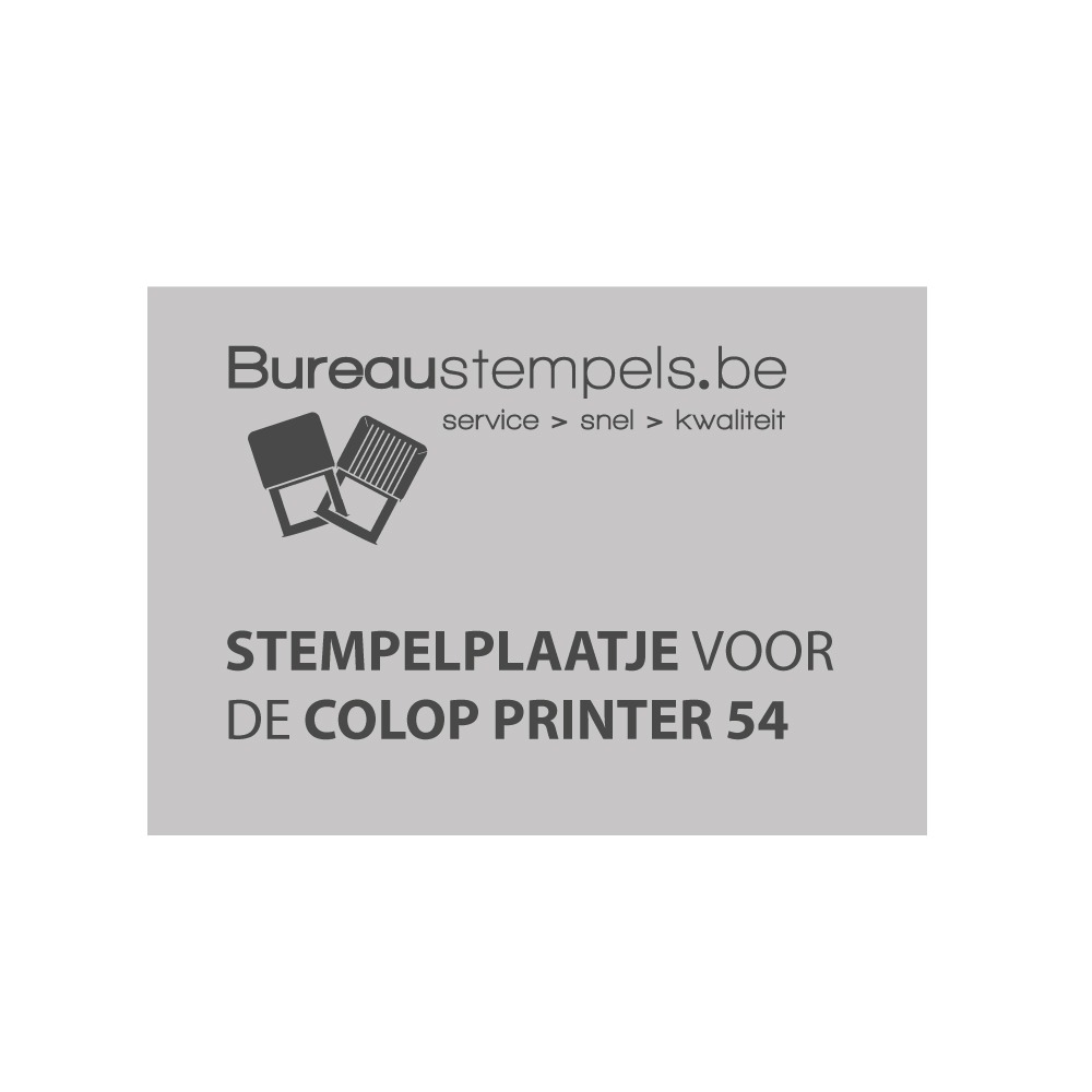 Stempelplaatjes Colop Printer 54