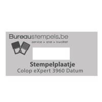 Stempelplaatje Colop eXpert 3960