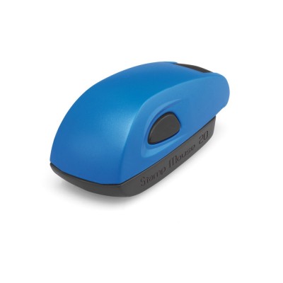 Stamp Mouse 20 Blauw