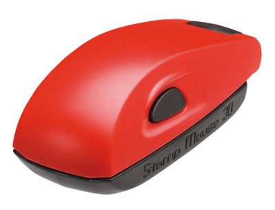 Stamp Mouse R30 Rood