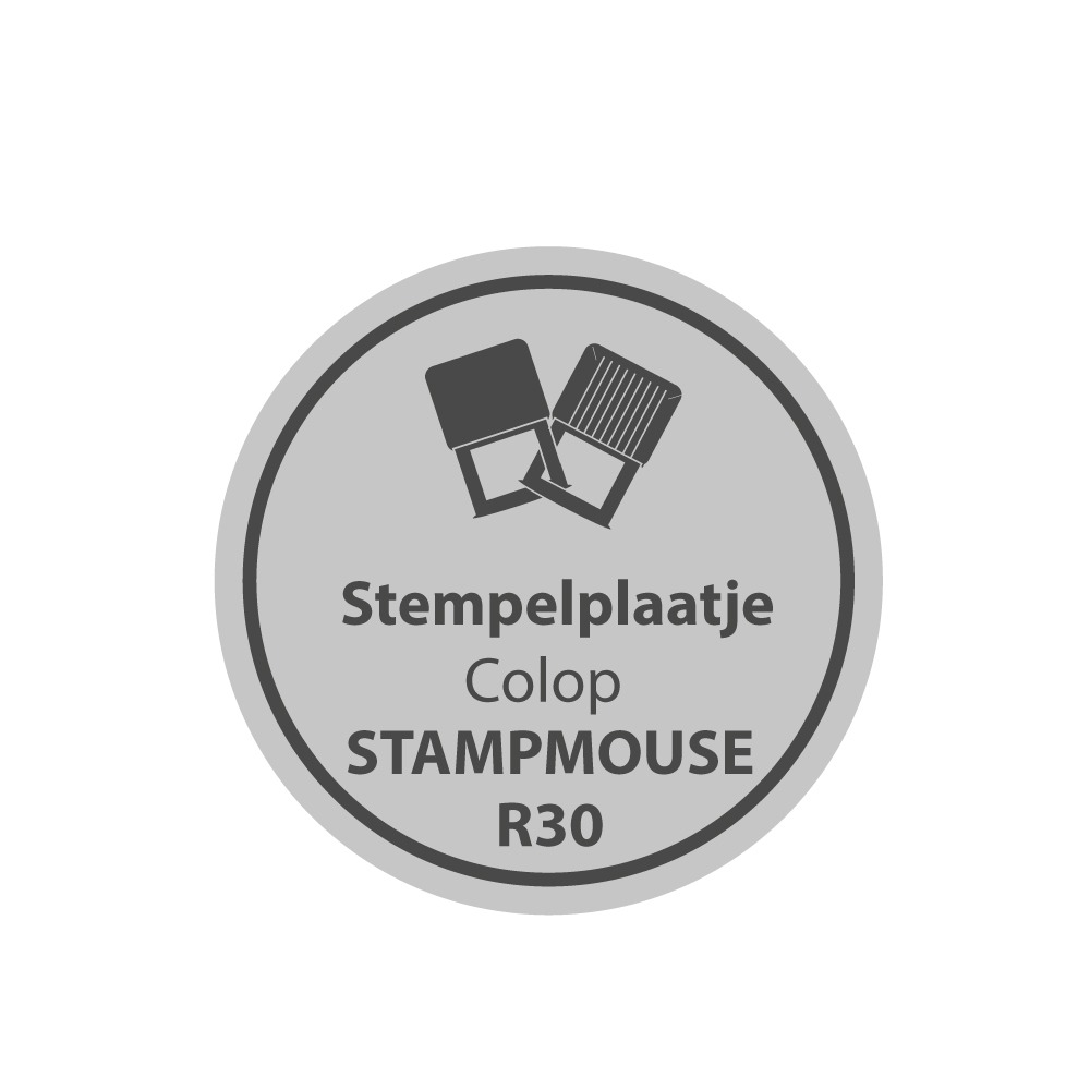 Tekstplaatje Colop Stamp Mouse R30