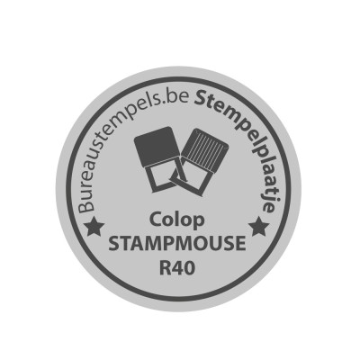 Tekstplaatje Colop Stamp Mouse R40