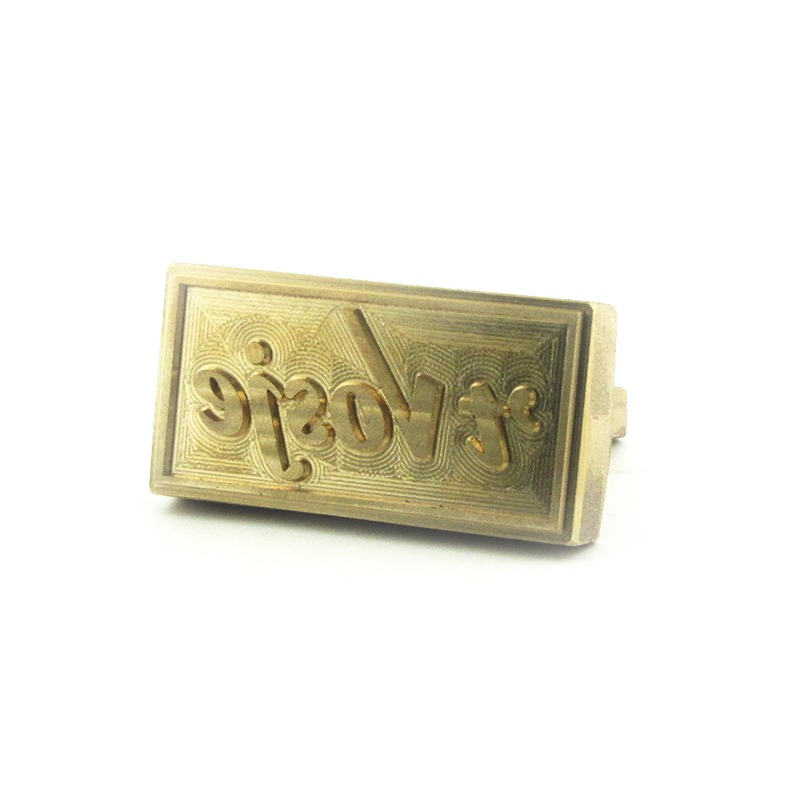 Brandplaat ALK 2, 50x25mm