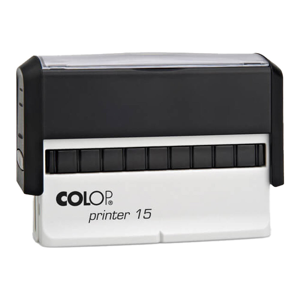 Colop Printer 15 zelfinktende stempel voor 3 regels met tekst en/of logo.