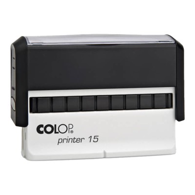 Colop Printer 15 zelfinktende stempel voor 3 regels met tekst en/of logo.