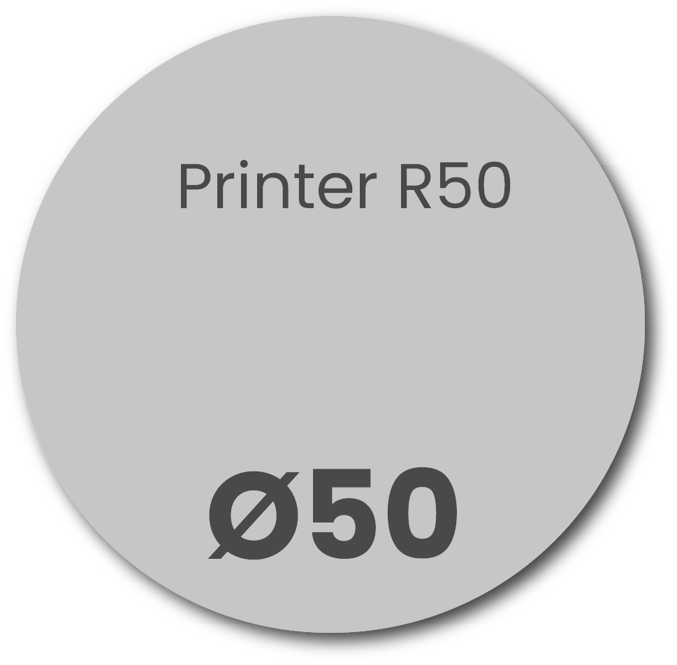 Stempelplaatje Colop Printer R50