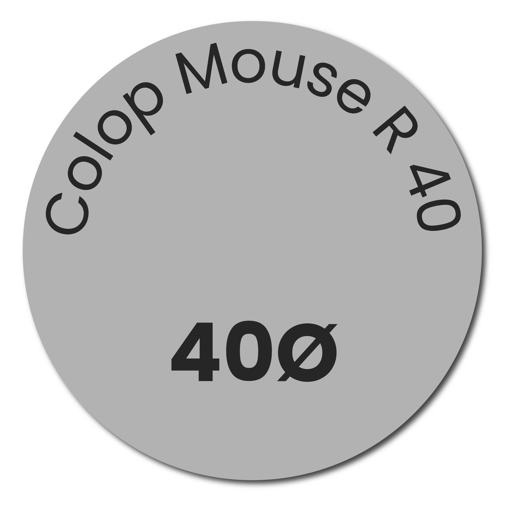 Tekstplaatje Colop Stamp Mouse R40