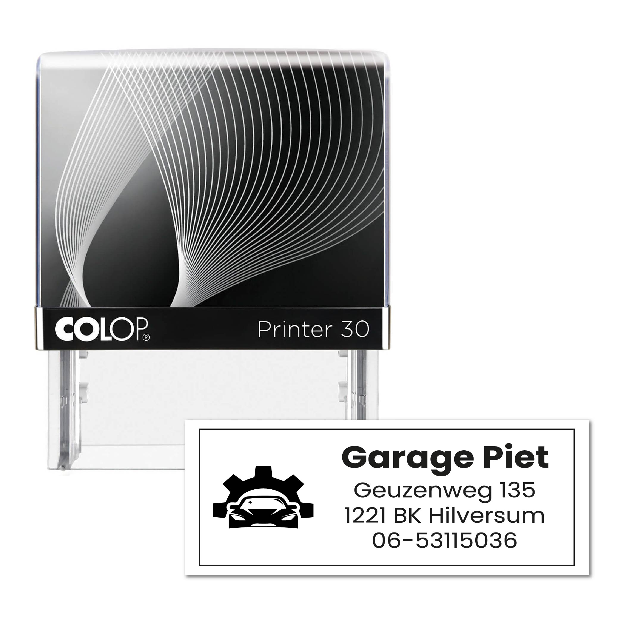 Garage stempel Colop Printer 30