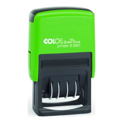 Colop Printer S260 Green Line datumstempel | Bureaustempels.be