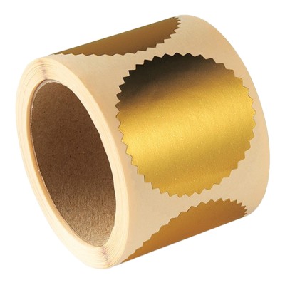 Preegzegel Goud Ø55mm - Bureaustempels.be