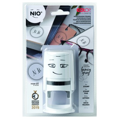 NIO monogram stempel books