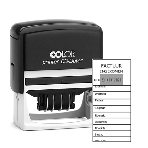 Boekhoudstempel Colop Printer 60 HD
