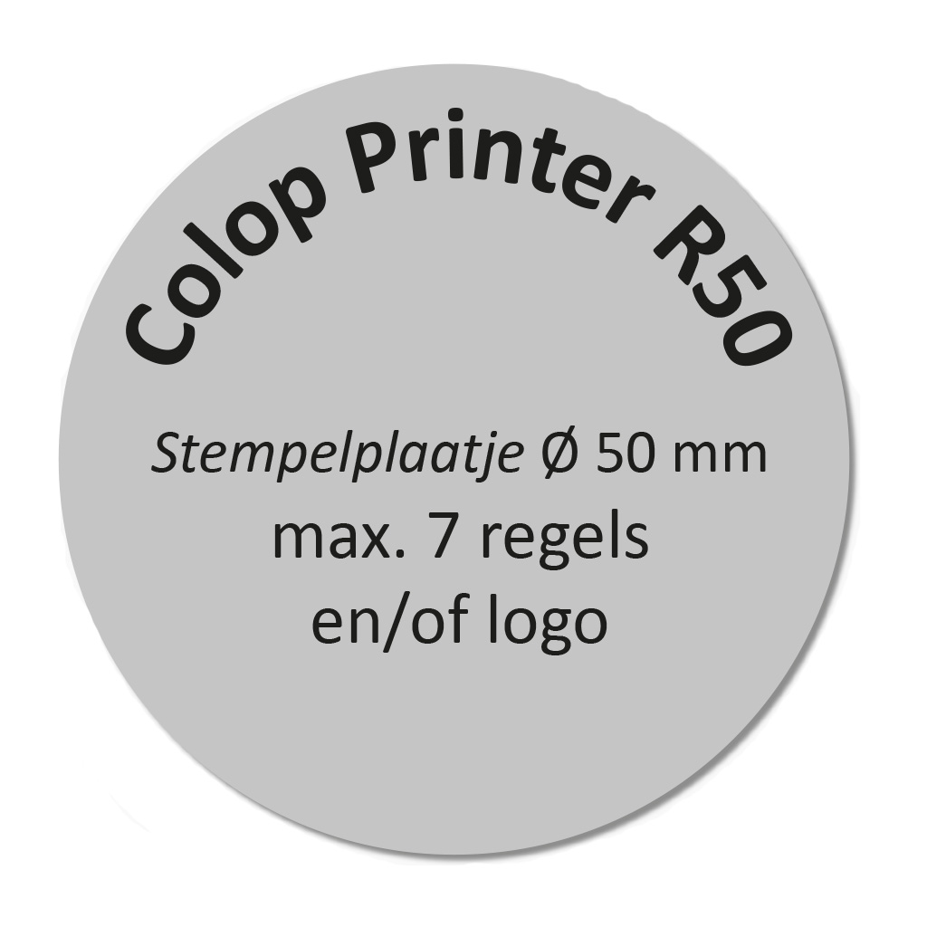 Stempelplaatje Colop Printer R50