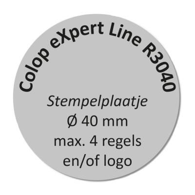 Colop eXpert 3040 Stempelplaat