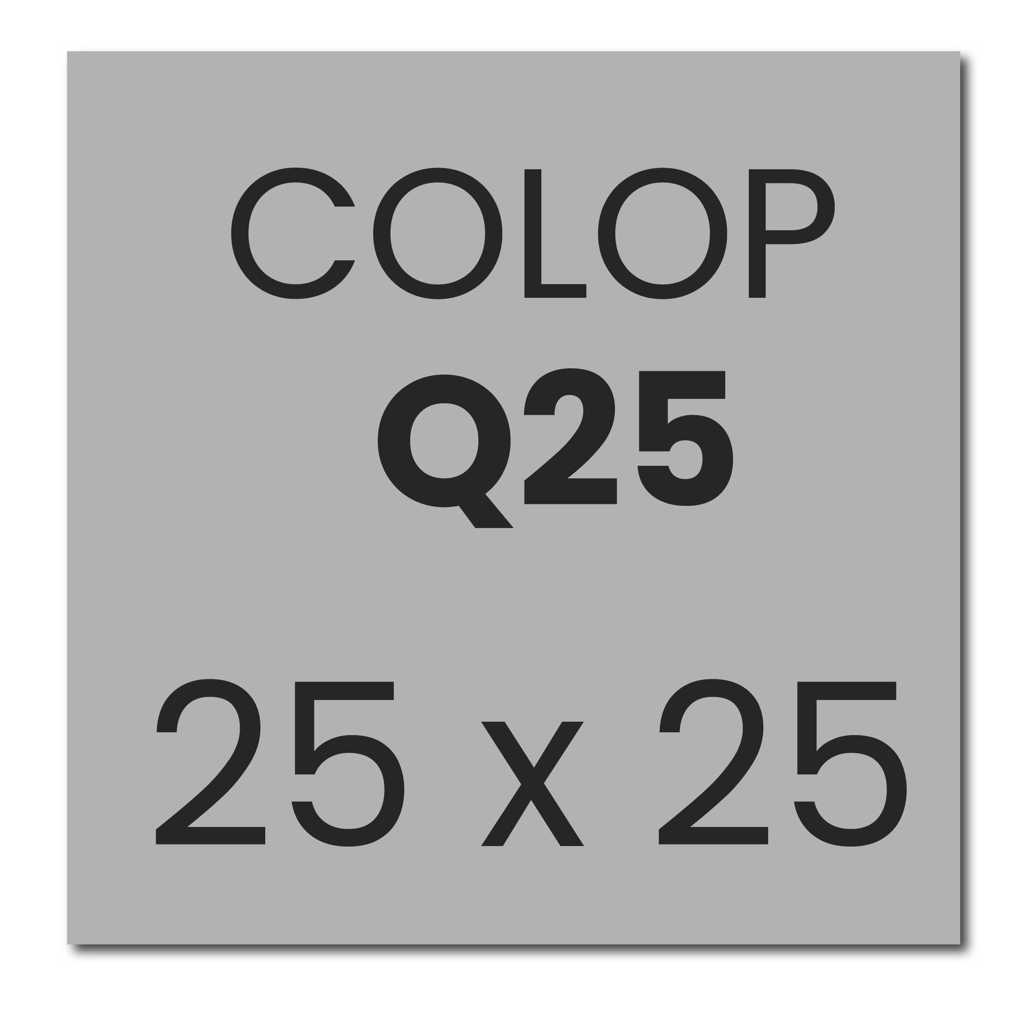 Tekstplaatje Colop Pocket Stamp Q25