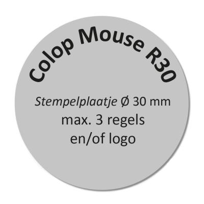 Tekstplaatje Colop Stamp Mouse R30