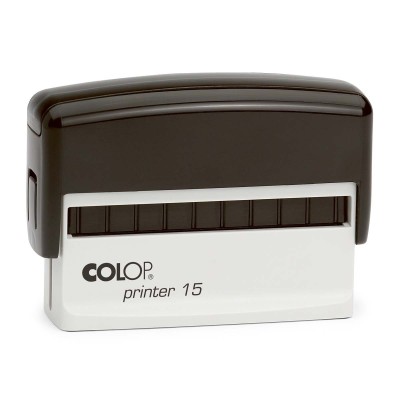 Colop Printer 15 zelfinktende stempel voor 3 regels met tekst en/of logo.