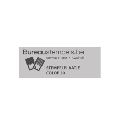 Stempelplaatjes Colop Printer 30  | Bureaustempels.be