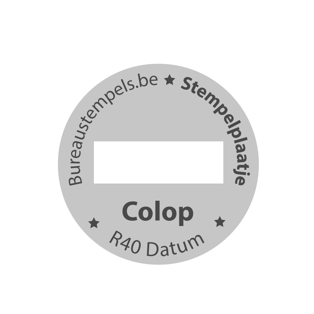 Stempelplaatjes Colop Printer R40/D | Bureaustempels.be