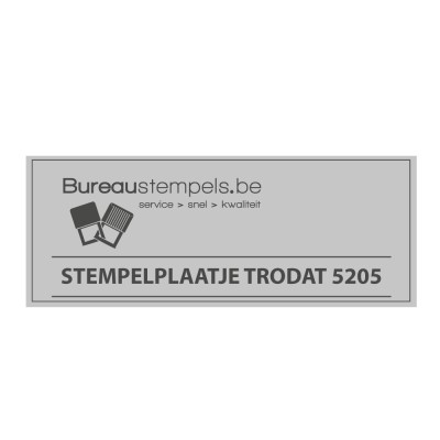 Stempelplaatje Trodat Professional 5205