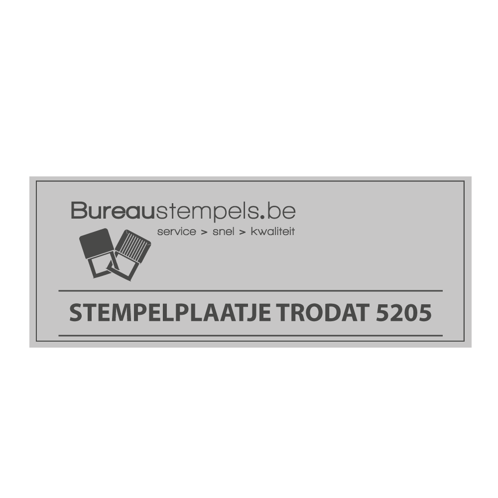 Stempelplaatje Trodat Professional 5205